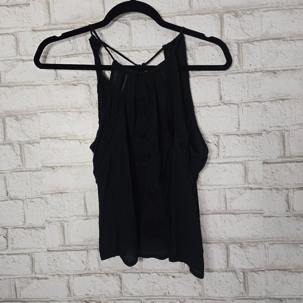 LA Hearts embroidery tank top